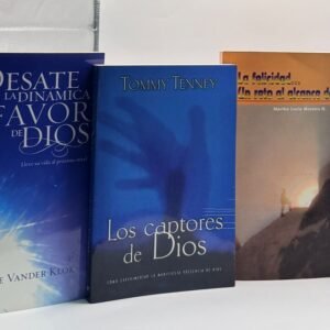 Libros sobre la presencia de Dios y vida cristiana. Fortalece tu fe con autores como Tommy Tenney en Librería Bendición para el Mundo.