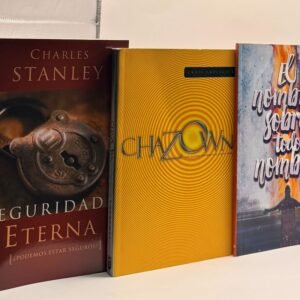 Fortalece tu fe con Charles Stanley y Craig Groeschel. Encuentra estos títulos fundamentales en Librería Bendición para el Mundo.