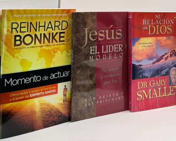 Libros de liderazgo cristiano y relación con Dios. Encuentra las enseñanzas de Reinhard Bonnke en Librería Bendición para el Mundo.