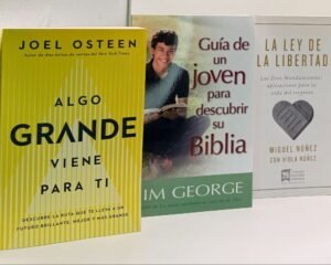 Libros para jóvenes sobre la Biblia y crecimiento personal. Encuentra estas guías en Librería Bendición para el Mundo.