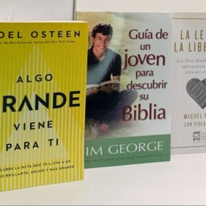 Libros para jóvenes sobre la Biblia y crecimiento personal. Encuentra estas guías en Librería Bendición para el Mundo.