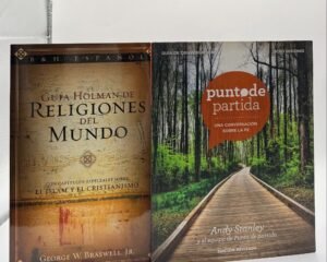 Guías de estudio, religiones del mundo y grupos pequeños. Encuentra materiales de aprendizaje en Librería Bendición para el Mundo. SKU: PACK-ESTU-017