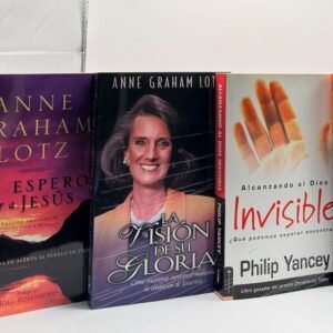 Libros de Anne Graham Lotz y Philip Yancey. Encuentra esperanza y visión en Librería Bendición para el Mundo.