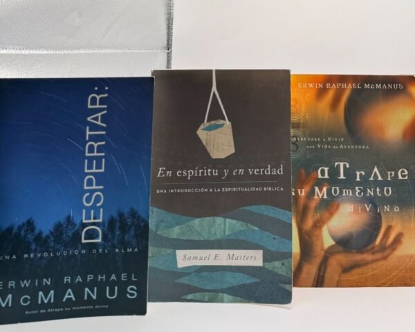 Libros de Erwin Raphael McManus sobre espiritualidad y propósito. Encuéntralos en Librería Bendición para el Mundo.