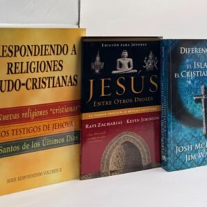 Libros de apologética y estudio comparativo de religiones. Encuentra respuestas bíblicas en Librería Bendición para el Mundo.