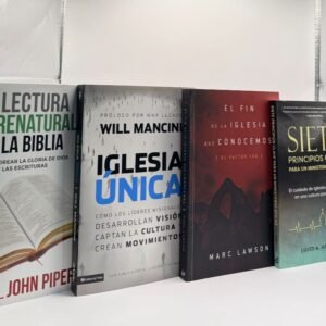 Libros de liderazgo eclesial y visión misional. Encuentra recursos para tu iglesia en Librería Bendición para el Mundo.
