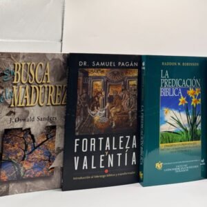Libros de liderazgo pastoral y estudios bíblicos. Encuentra materiales para tu grupo en Librería Bendición para el Mundo.