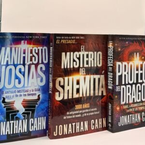 Libros proféticos de Jonathan Cahn. Descubre los misterios de la historia y el fin de los tiempos en Librería Bendición para el Mundo.