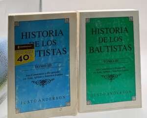 Adquiere este pack de 2 ejemplares del libro Historia de los Bautistas Tomo III: Sus Comienzos y Desarrollo en Asia, África y América Latina, por Justo Anderson