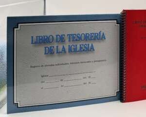 Organiza las cuentas de tu congregación con este pack de 2 libros de tesorería y finanzas eclesiásticas (registro de ofrendas y presupuestos). ¡Cómpralo ya!